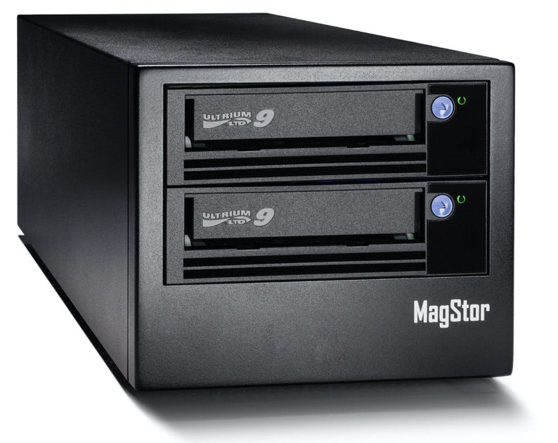 MagStor LTO9 DUAL FC External Desktop Tape Drive 18TB LTFS , FC-HL9-DU