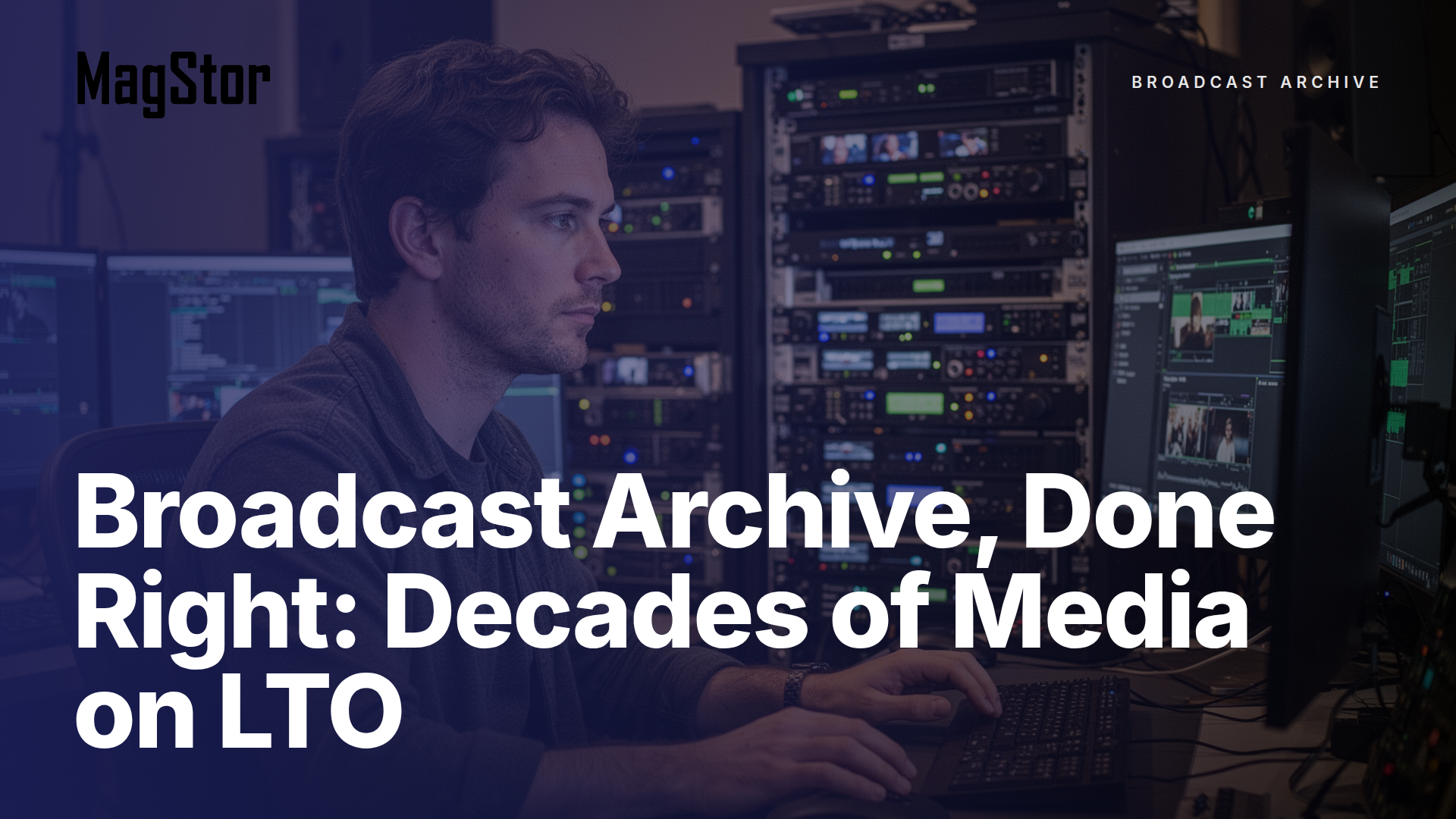 Broadcast Archive, Done Right: Decades of Media on LTO