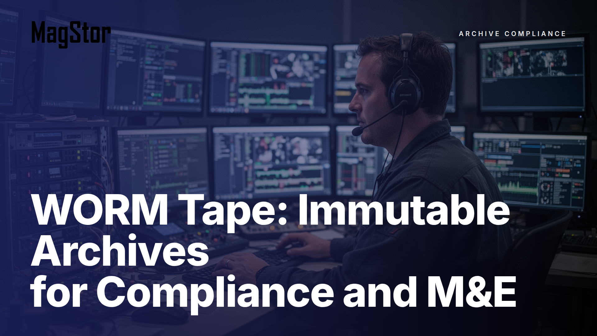 WORM Tape and Compliance Retention: Immutable Archives, Explained