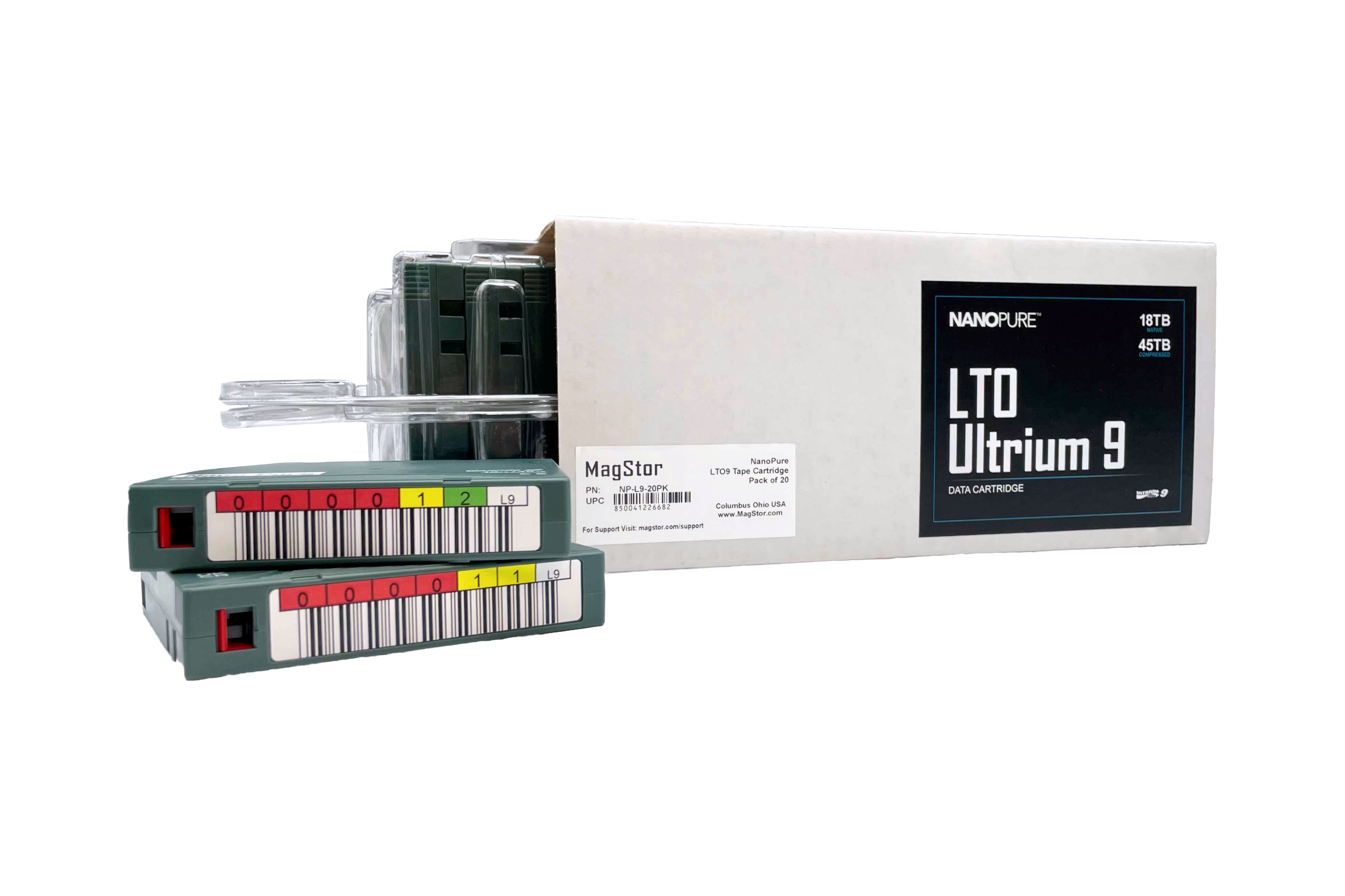 Pre-initialized LTO-9 NanoPure Media - shipping now