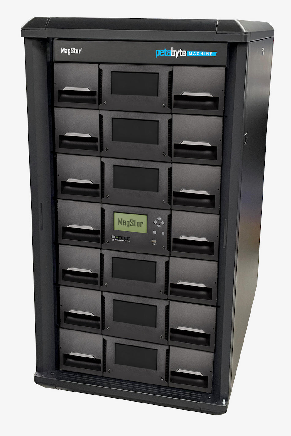 MagStor announces the PetaByte Machine, a new mid-size tape library solution