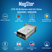 MagStor M-Series Add-On Drive LTO-10 FH FC TAA
