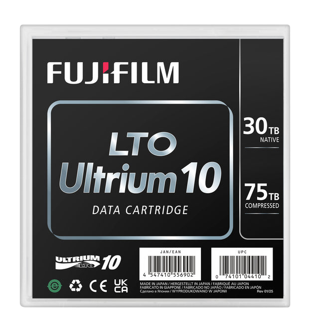 Fujifilm LTO-10 Ultrium 30TB Data Cartridge 16944686