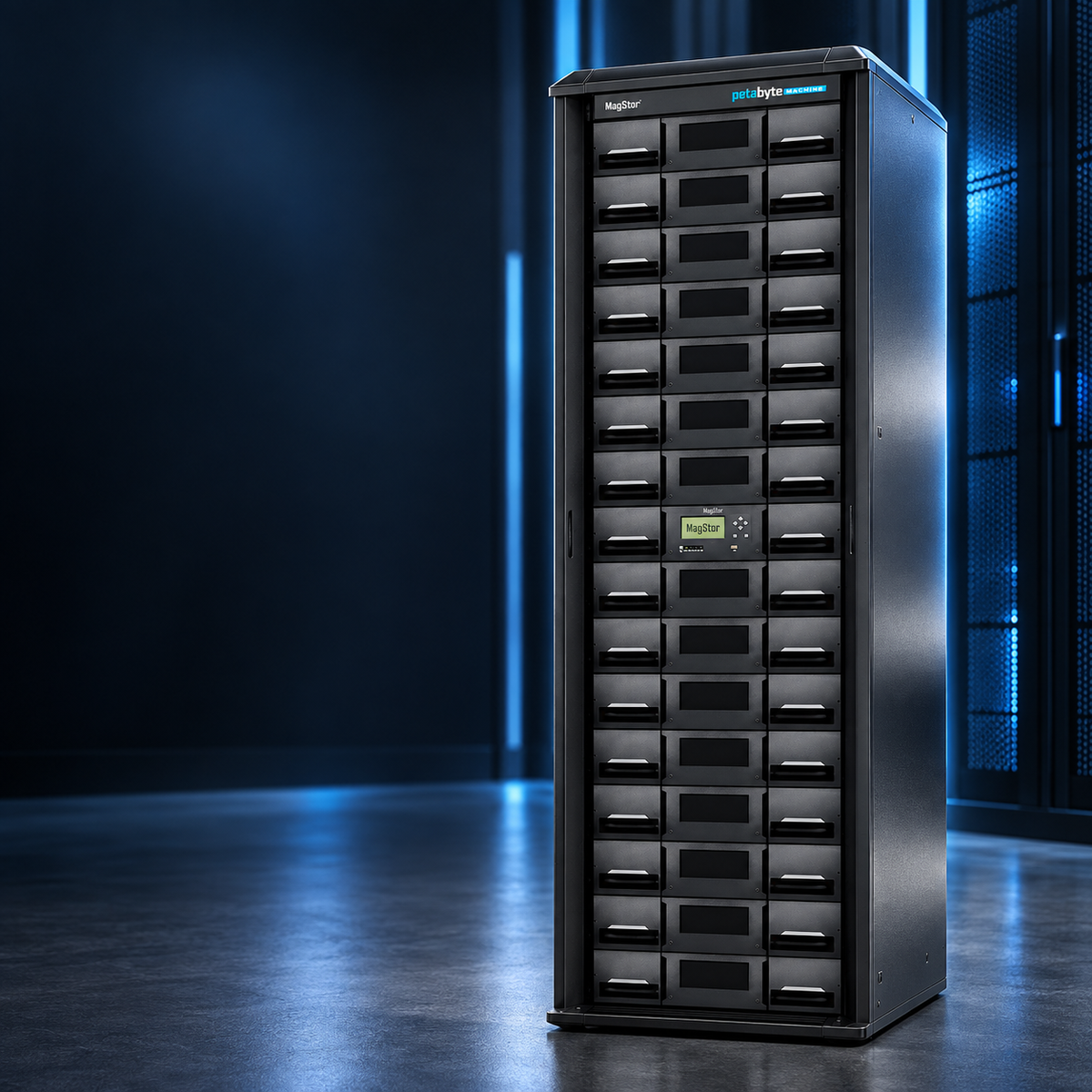 MagStor PetaByte Machine enterprise LTO tape library