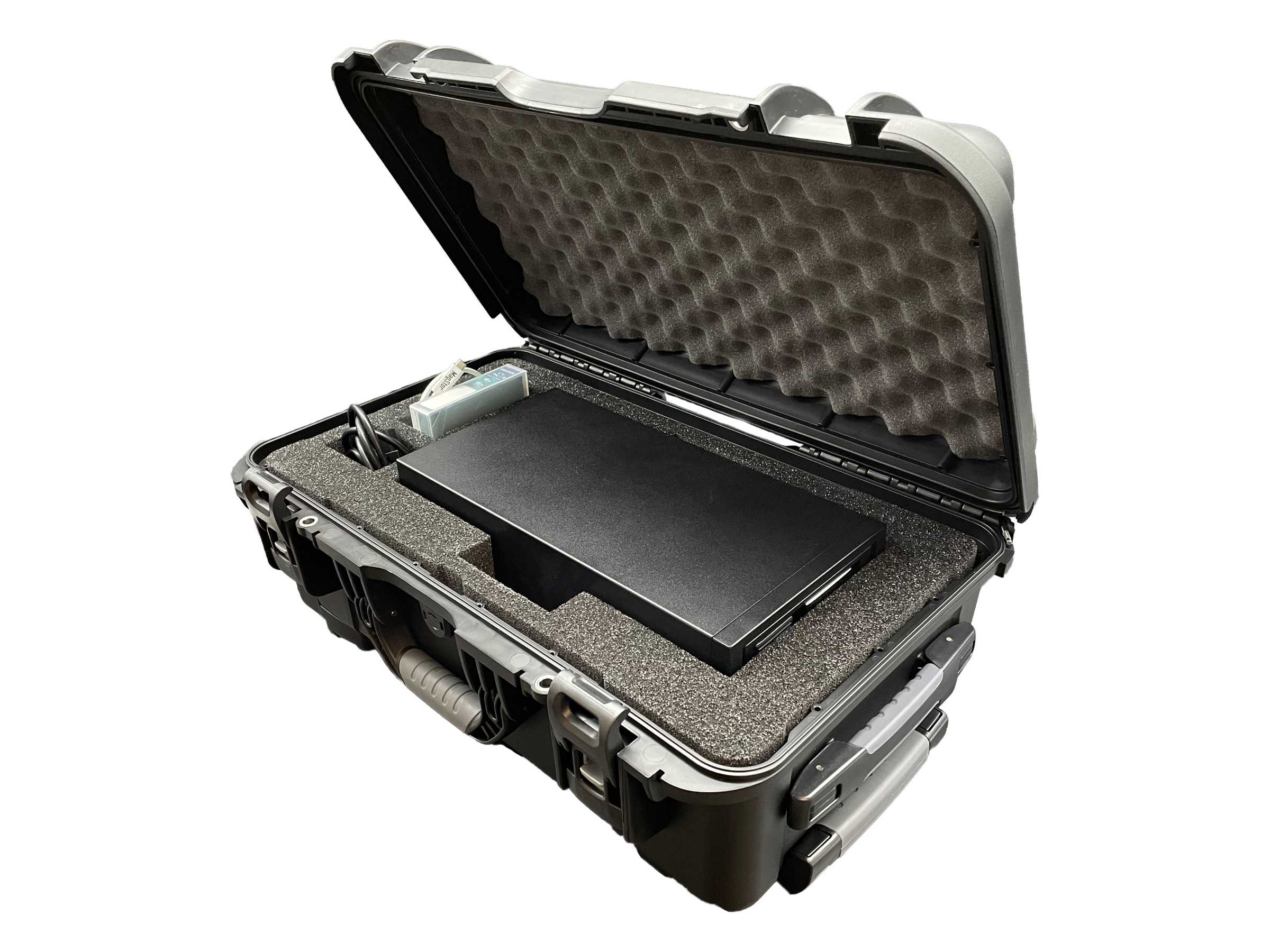 MagStor Drive Transport Case with Wheels, Heavy Duty