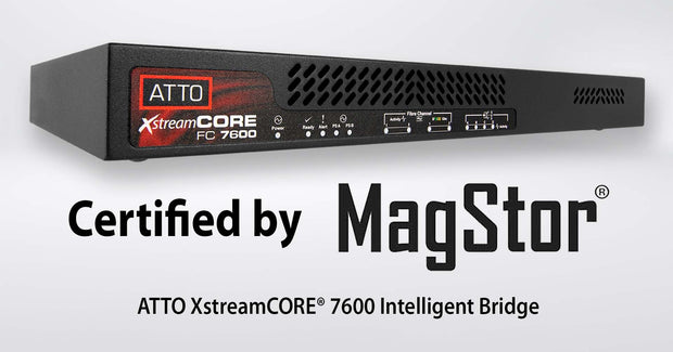 ATTO XstreamCORE® FC 7600 Intelligent Bridge