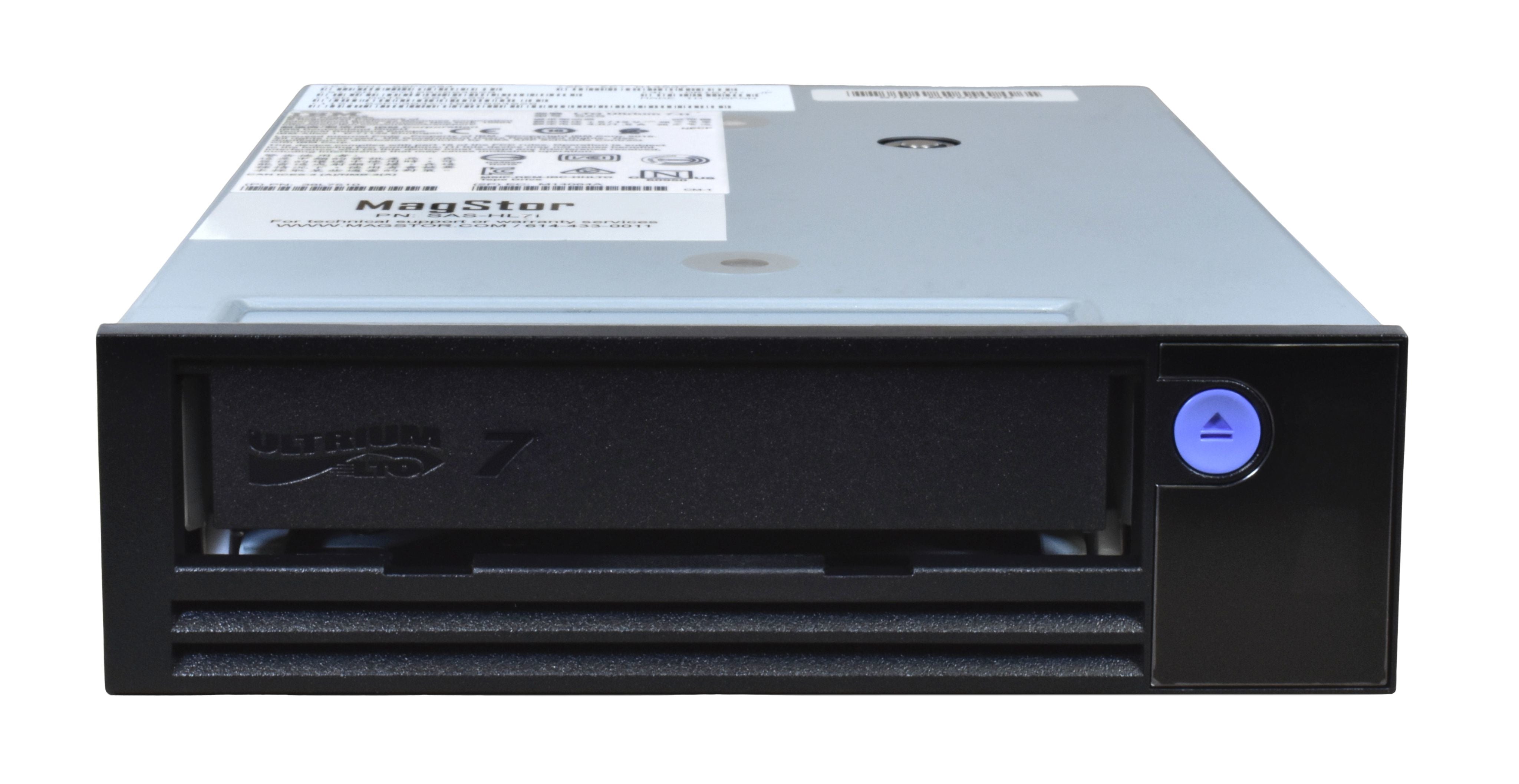 MagStor LTO7 HH SAS Internal Tape Drive 6TB LTFS , SAS-HL7i LTO-7 TAA 1